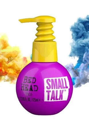 Крем для потовщення волосся tigi bed head small talk hair thickening cream, 125 мл