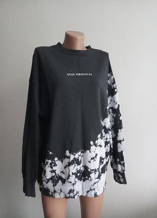 Світшот zara ефект тай дай