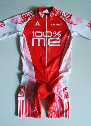 Велокостюм adidas 100 persentme italia bike cycling велоформа (m)