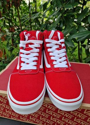 Кеды vans ward hi, оригинал, размер 43 (28см) и 44(28,5см)9 фото