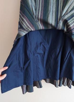Спідниця, юбка міді розширена до низу з підкладкою, р. 125 фото