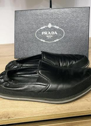 Мужские слипоны prada1 фото