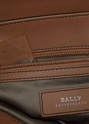 Bally switzerland shoulder bag (женская люксовая кожаная сумка балли8 фото