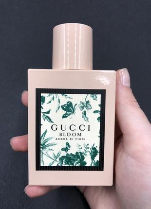 Духи gucci bloom acqua di fiori 50ml1 фото