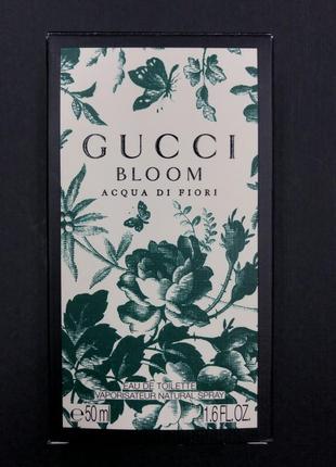 Духи gucci bloom acqua di fiori 50ml3 фото