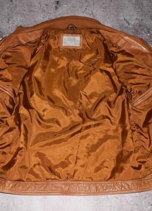 Maddison leather bomber jacket (мужская кожаная куртка бомбер медисон4 фото
