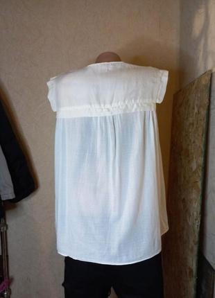Шикарна блузка by malene  birger 44-46 розмір5 фото