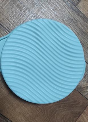 Силиконовая форма круглая для бисквита с ручками диаметр 24.5 см7 фото