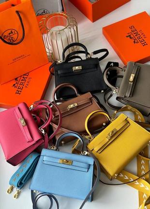 Сумка эрмес hermes kelly mini1 фото