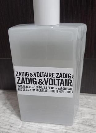 Распил парфюма zadig &amp; voltaire this is her! edp