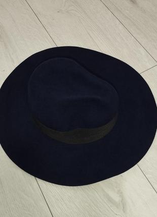 Фетровая шляпа федора из шерсти6 фото