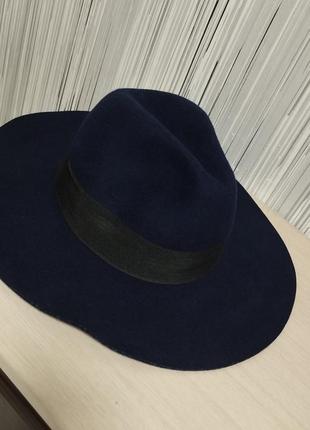 Фетровая шляпа федора из шерсти9 фото