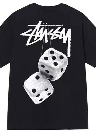 Нова футболка stussy з лого на спині