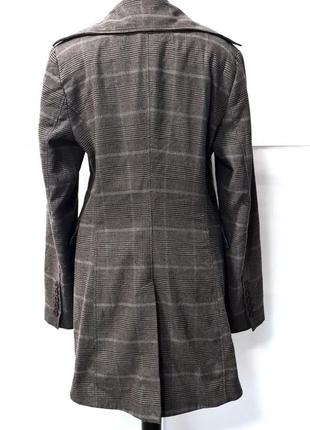 Классный крутой стильный оригинальный невероятный винтажный пиджак фрак жакет ретро винтаж карт клетка3 фото