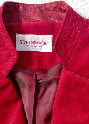 Steinbock, жакет велюровый, бархатный,винтажный, австрия.9 фото