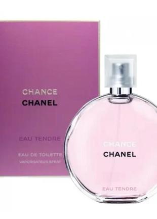 Женские духи chance eau tendre 100 ml1 фото