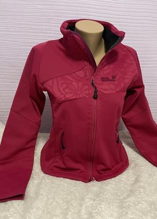 Jack wolfskin stormlock softshell женская куртка софтшел толстовка р s оригинал1 фото