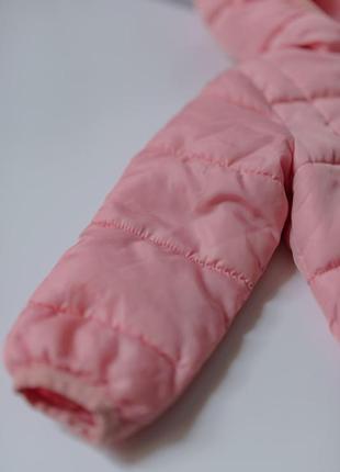 Осенняя стеганая курточка для девочки [86см] от fox&amp;bunny by sinsay4 фото