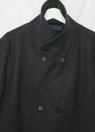 Zara man шерстяное пальто мужское3 фото