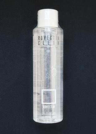 Зволожувальний тонер rovectin clean lotus water calming toner (200 мл)1 фото