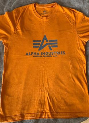 Футболка alpha industries