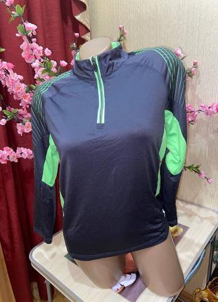 Спортивная кофта на замке asics р. м uk 10-12