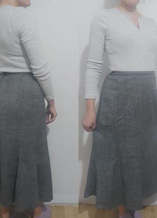 Шерстяная юбка 100%-шерсть brendella5 фото
