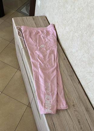 Женские спортивные штаны nike air pink cargo pants карго6 фото