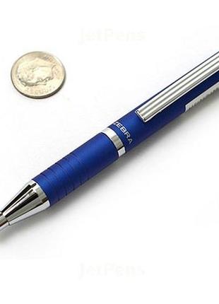 Zebra sl-f1 extendable ballpoint pen blue кулькова міні ручка