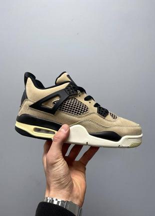 Кроссовки nike air jordan 4 retro fossil3 фото