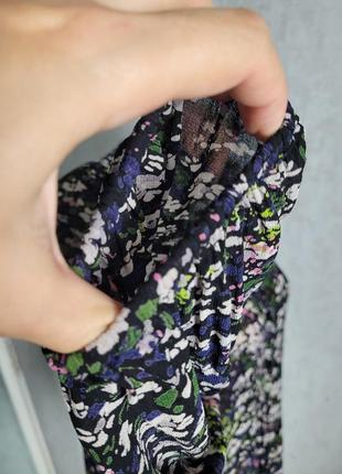 Блуза від ganni з квітковим принтом8 фото