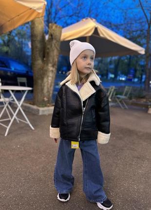 Дубленка детская