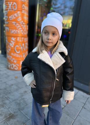 Дубленка детская