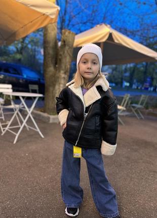 Дубленка детская