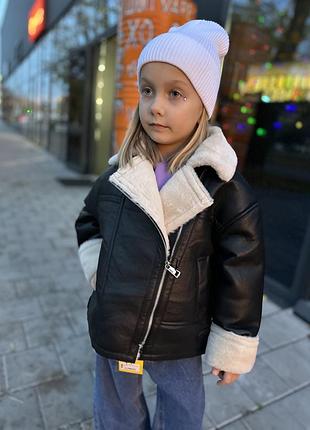 Дубленка детская