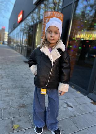 Дубленка детская