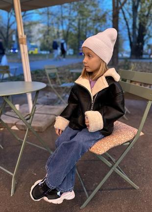 Дубленка детская