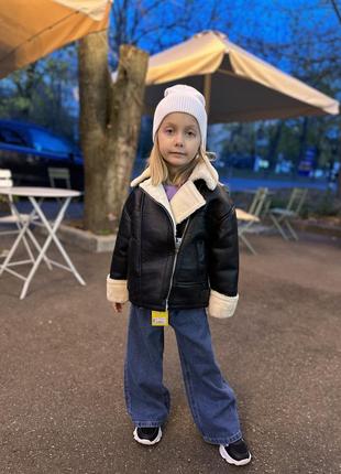 Дубленка детская