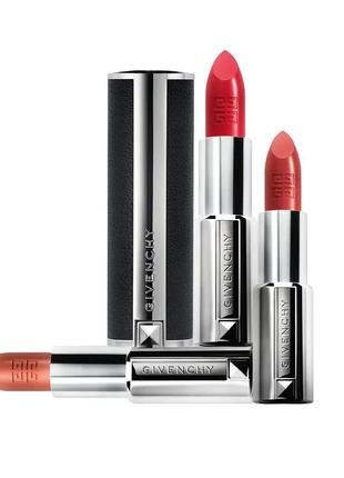 Помада для губ givenchy le rouge 50 — black, футляр