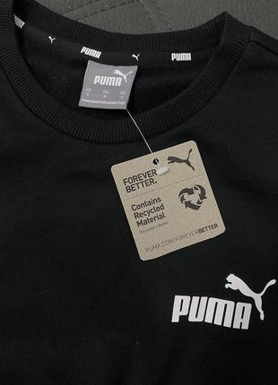 Чорний світшот/толстовка/худі puma2 фото