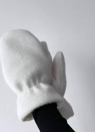 Зимний капор с перчатками ❄️🧶❄️5 фото