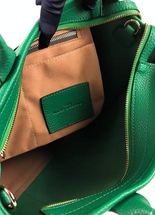 Женская сумка marc jacobs medium tote bag green4 фото