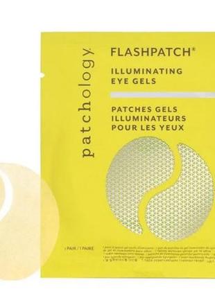 Патчи для сияния с витамином с patchology flashpatch illuminating eye gels, 1 пара1 фото