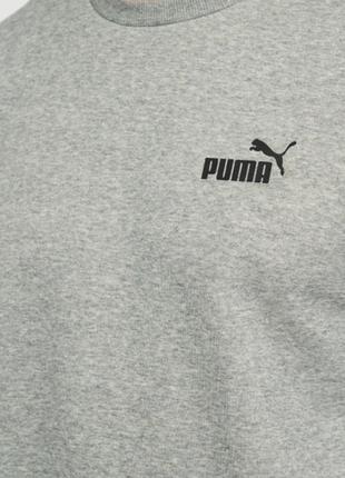 Сірий світшот/толстовка/худі puma4 фото