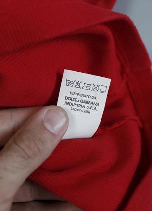 Dolce & gabbana джемпер приталенный женский красный свитер кофта лонгслив дольче габана gucci prada s 449 фото