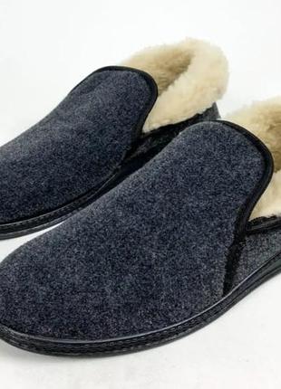 Тапки теплые мужские тапочки бурочки бурки👍размер 39