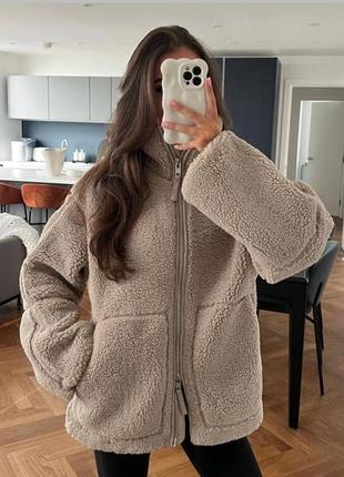 Куртка тедди h&m