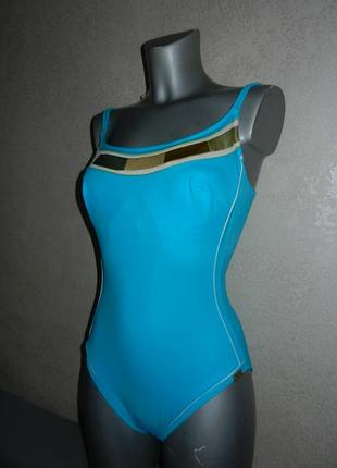 14/46-48/m-l*maryan mehlhorn*оригінал!елітний блакитний цільний купальник,чашка д/е/f