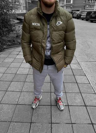Куртка nike + холлофайбер // топова куртка зима