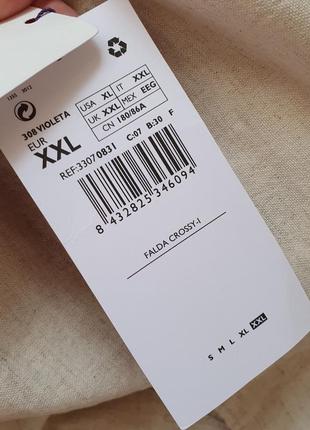 Юбка из льна mango 3